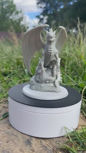 Dragon Miniature Set 2 | Dragon Menagerie | Ancient Dragon | Adult Dragon | Young Dragon | Dungeons and Dragons | Large | Huge | Gargantuan