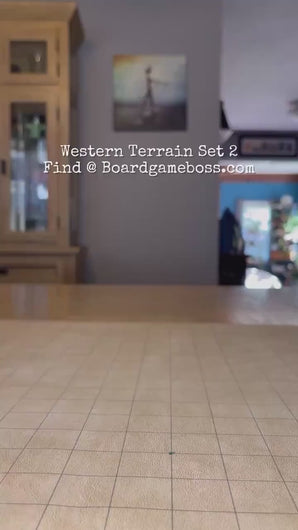 Western Terrain Set 2 | Saloon | Poker Table | Bar | Windmill | Water Tower | Western Scatter Terrain | RPG Terrain | 32mm