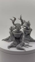 Load and play video in Gallery viewer, DnD Puzzle Encounter Set | Woodland Totem Puzzle Set | Druid Totem Miniatures | Magic Portal Puzzle | 32mm Tabletop RPG
