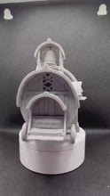 Load and play video in Gallery viewer, Traveling Caravan Wagon Terrain Set | DnD Miniatures | Vistani Wagon | 32mm Tabletop RPG | Curse of Strahd
