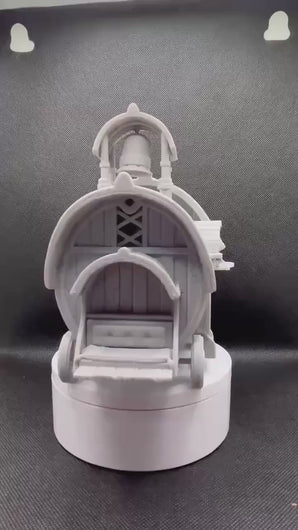 Traveling Caravan Wagon Terrain Set | DnD Miniatures | Vistani Wagon | 32mm Tabletop RPG | Curse of Strahd