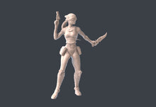 Load image into Gallery viewer, Cyberpunk Miniatures Set | Cyberpunk Heroes | Cyberpunk Adventurers | Science Fiction Miniatures | RPG | 32mm | Phazejackers | Neon Sprawl
