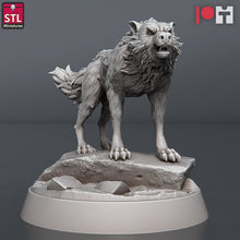 Load image into Gallery viewer, Werewolf Miniatures | Werewolves | Wolf Miniatures | Wolves | Dire Wolves | Wild Dogs | Curse of Strahd | DnD | Dungeons and Dragons | RPG
