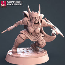 Load image into Gallery viewer, Paladin/Cleric Set - Holy Warrior Set - Fighter Set - Tabletop Terrain/Scatter Terrain/Miniatures Terrain/Dungeons and Dragons/Pathfinder/5E
