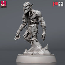 Load image into Gallery viewer, Ghoul Set | Ghoul King | Frostgrave | Revenant | Undead | Curse of Strahd | 32mm | RPG | Dungeons and Dragons | 5e DnD
